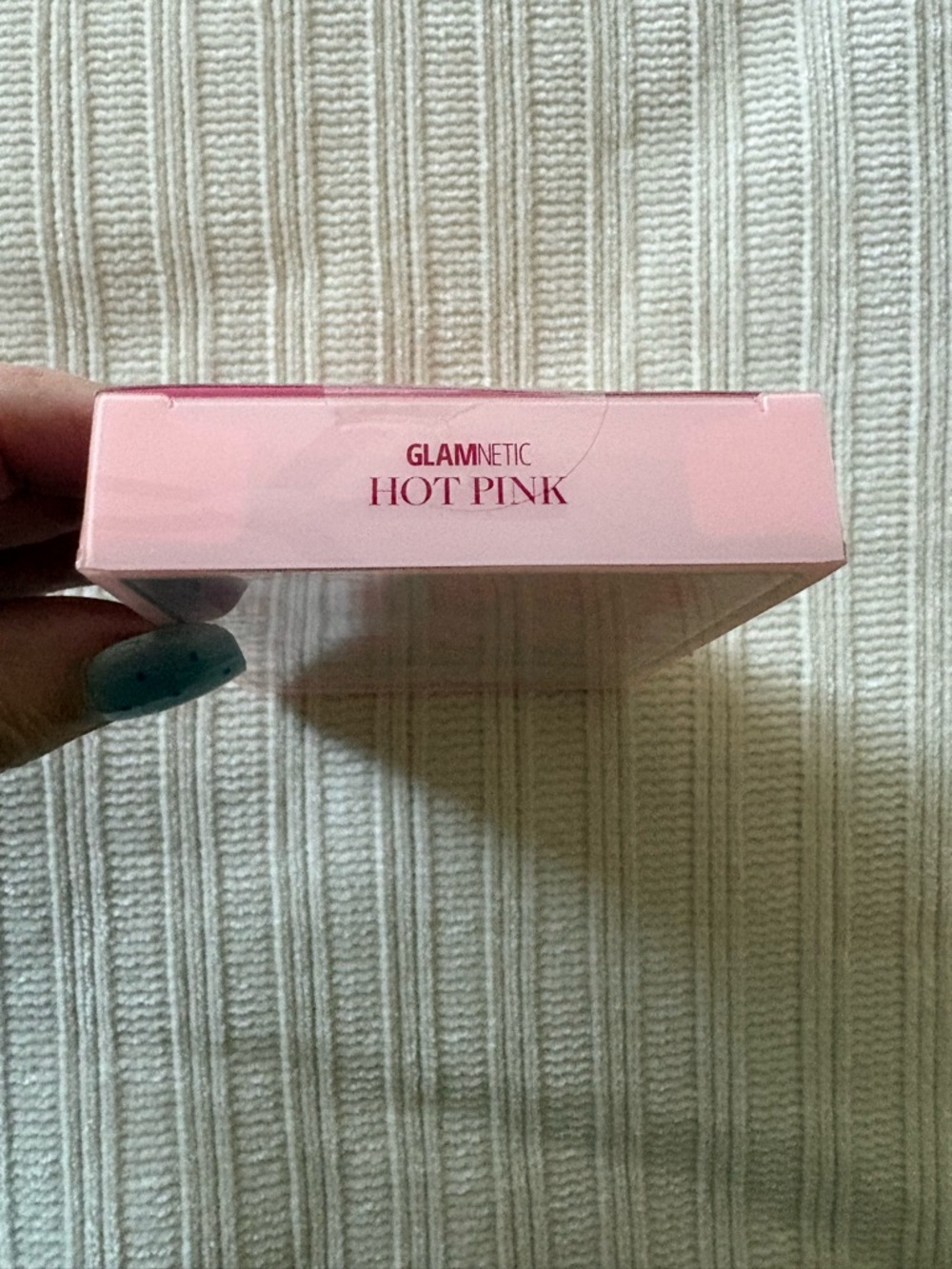 New GLAMNETIC Hot Pink Press-On Short Oval Nails - Picture 4 of 4